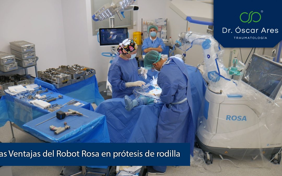 Beneficios de la cirugía de prótesis de rodilla asistida por robot