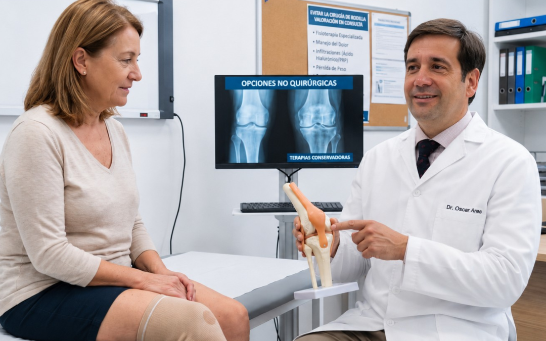 Infiltración de plasma rico en plaquetas para evitar la cirugía de rodilla